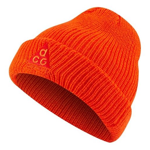 Nike ACG Triangle logo Woolen Beanie 'Safety Orange' AV4775-819