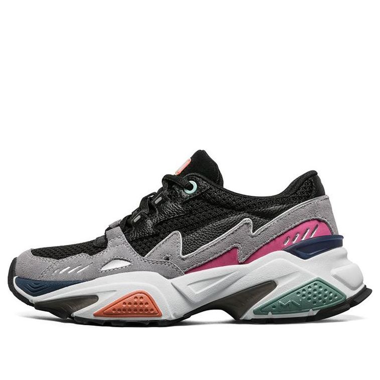 (WMNS) Skechers Kraz Running Shoes Multicolor 133002-BKMT