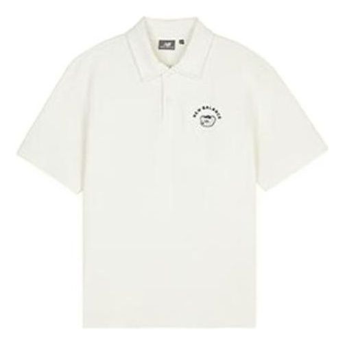 New Balance x SEIJI ANDY Graphic Polo Tee 'White' 5FD26231-IV