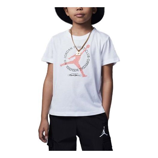 (PS) Air Jordan Flight T-shirt and Shorts 'White' FQ1040-100