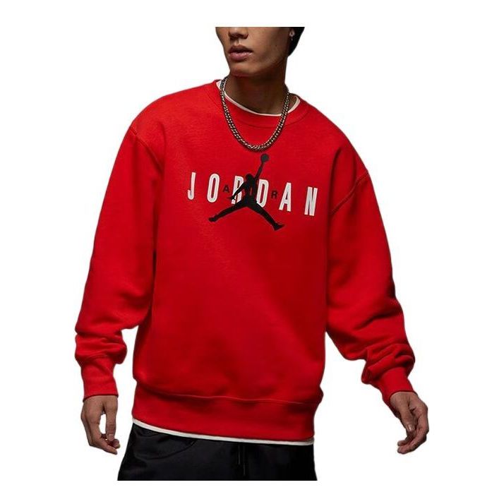 Air Jordan Fleece Hoodie 'Red' FD9938-671