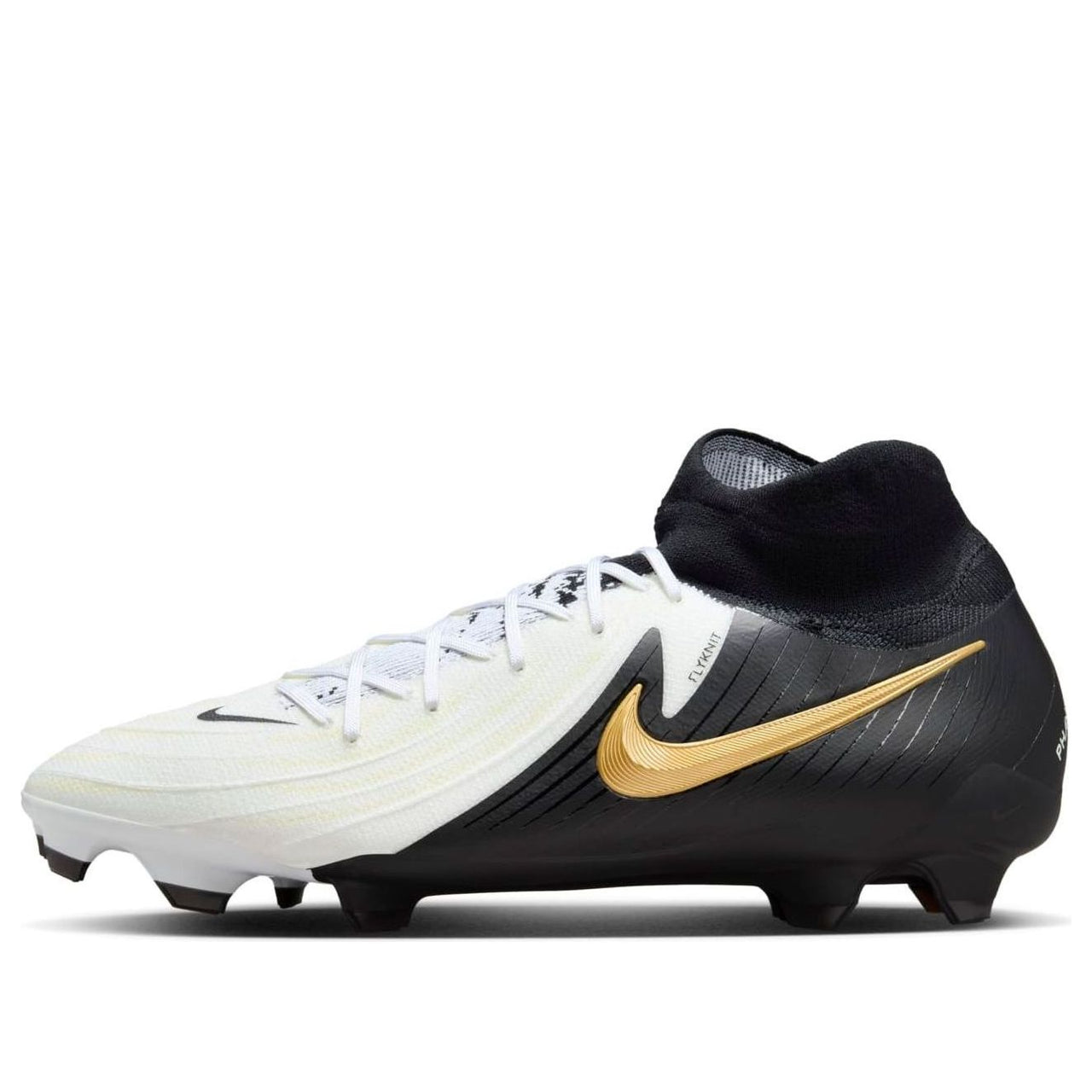 Nike Phantom Luna 2 Pro FG 'White Black Metallic Gold Coin' FJ2575-100