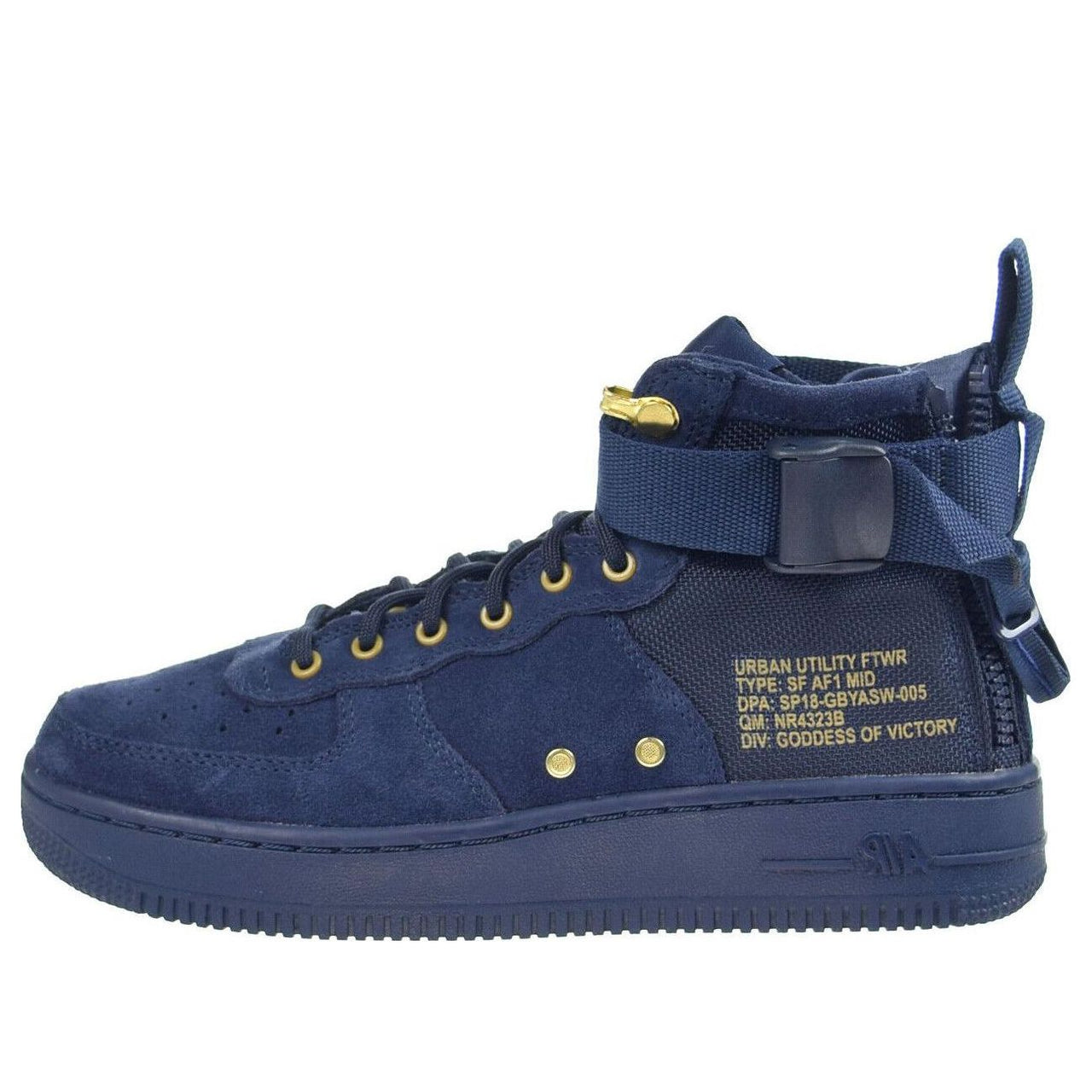 (GS) Nike SF Air Force 1 Mid 'Obsidian' AJ0424-400