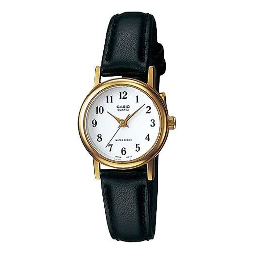 CASIO Female DRESS Japan / South Korea Fashion Black Analog LTP-1095Q-7B