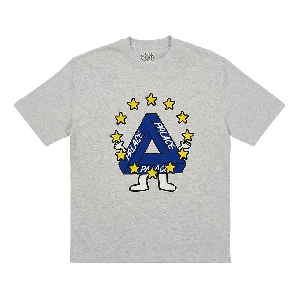 Palace Missing EU T-Shirt 'Grey Marl' P24TS182