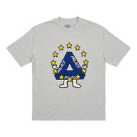 Palace Missing EU T-Shirt 'Grey Marl' P24TS182