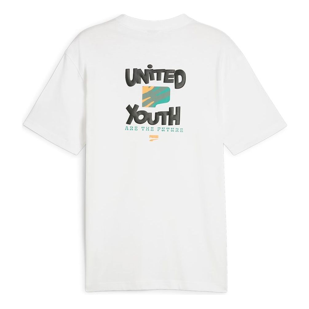 PUMA Downtown Graphic T-shirt 'White' 626097-52