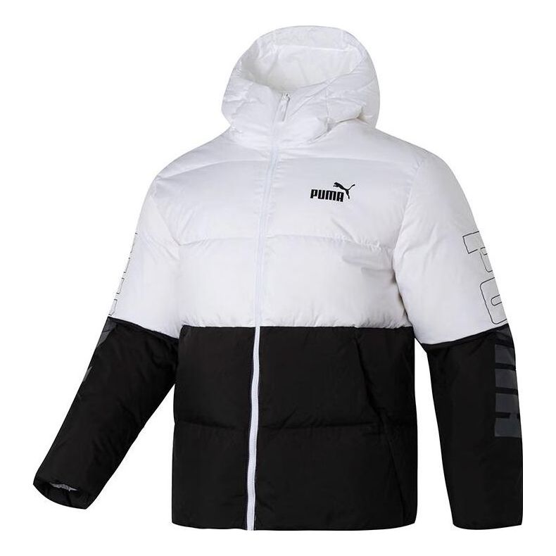 PUMA Colorblock Puffer Jacket 'Black' 678720-02