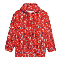 Balenciaga All Over Interlocked BB Hoodie 'Red' 594576THV676400
