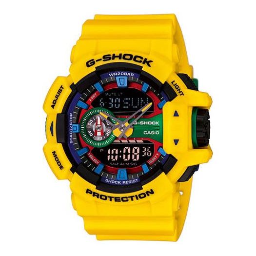 CASIO G-Shock Analog-Digital 'Yellow' GA-400-9A