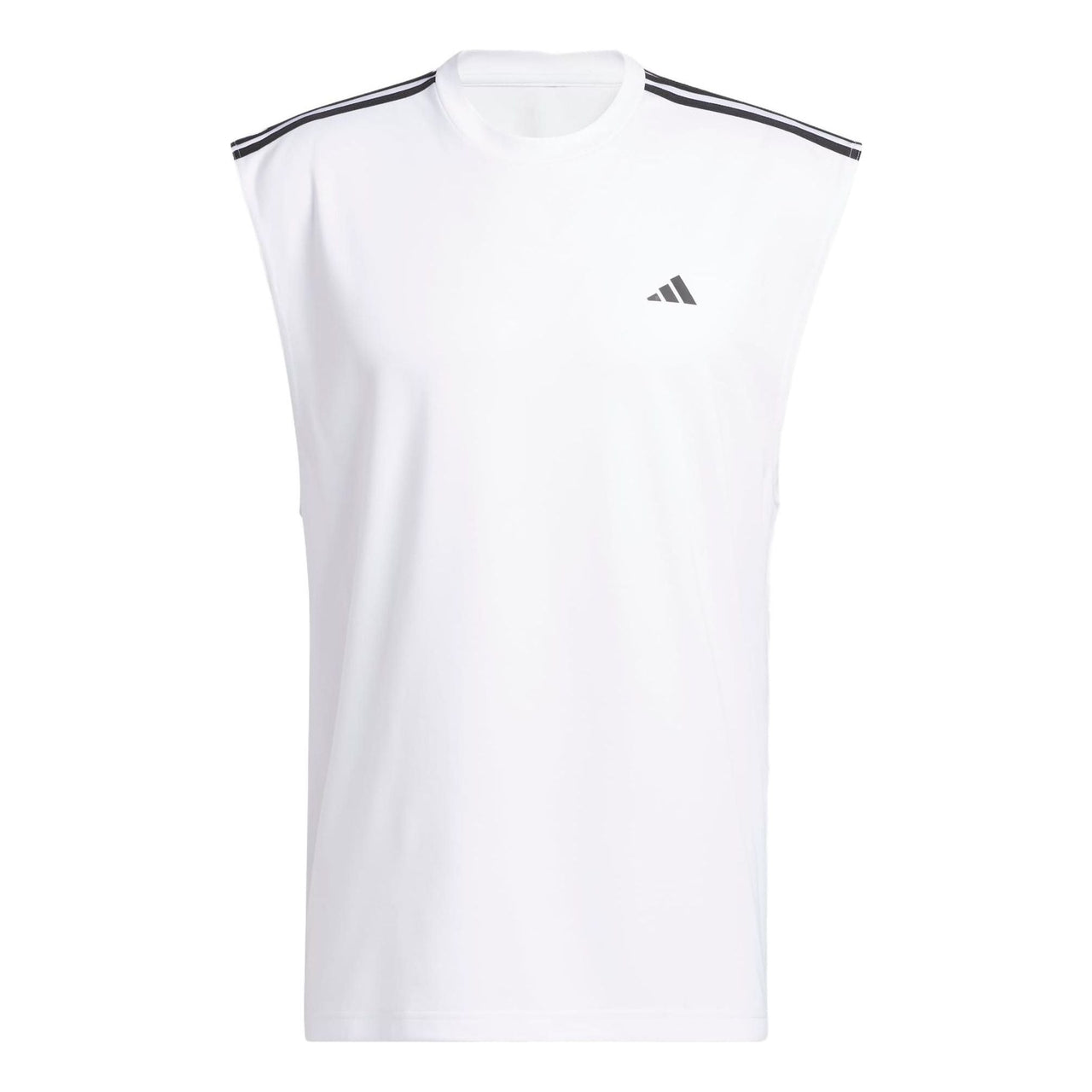 adidas All-World Sleeveless Tank Top 'White Black' IC2468