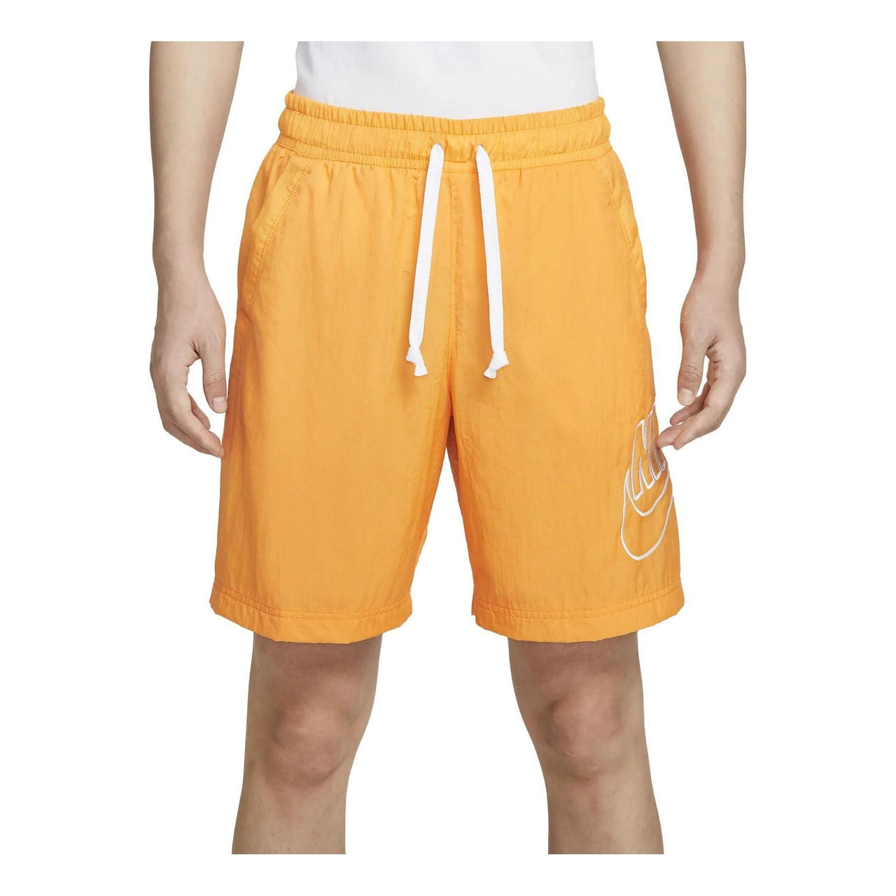 Nike Sportswear Alumni Logo Shorts 'Orange' DB3811-717