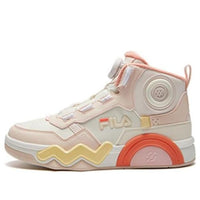 (GS) FILA Memphis Board Shoes 'White Pink' K15G341306FGC