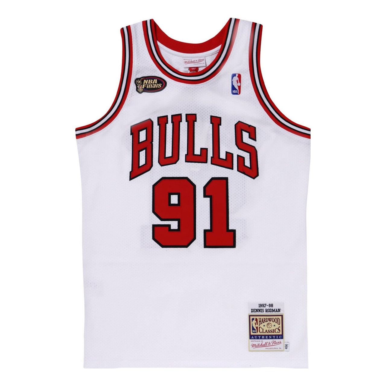 Mitchell & Ness AU 97-98 91 AJY44951-CBU97DRDWHIT