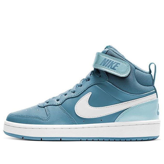 (GS) Nike Court Borough Mid 2 'Cerulean' CD7782-401