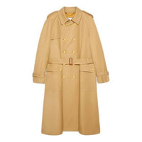 Gucci Boutique Wool Trench Coat For Men Camel 624417-ZAEA3-2025