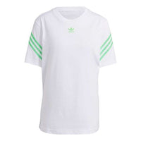 adidas originals x Crossover Round Neck Pullover Short Sleeve White GS2636