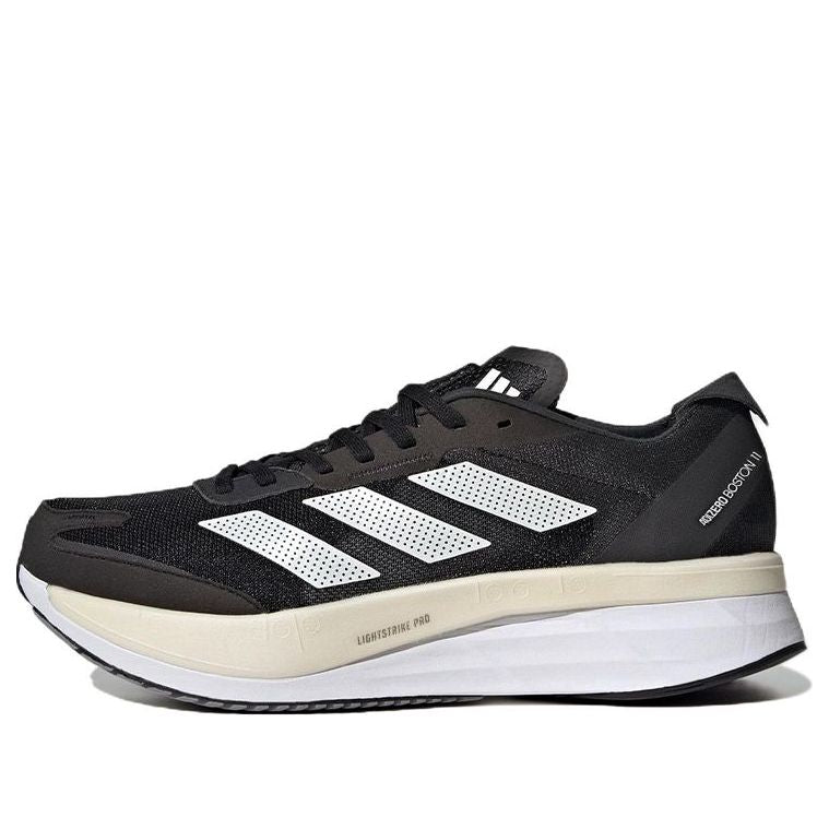 adidas Adizero Boston 11 Wide 'Black White Carbon' GV9630