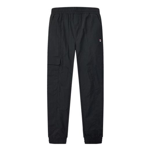 FILA Logo Side Woven Sports Pants Blue F11M028823F-NV