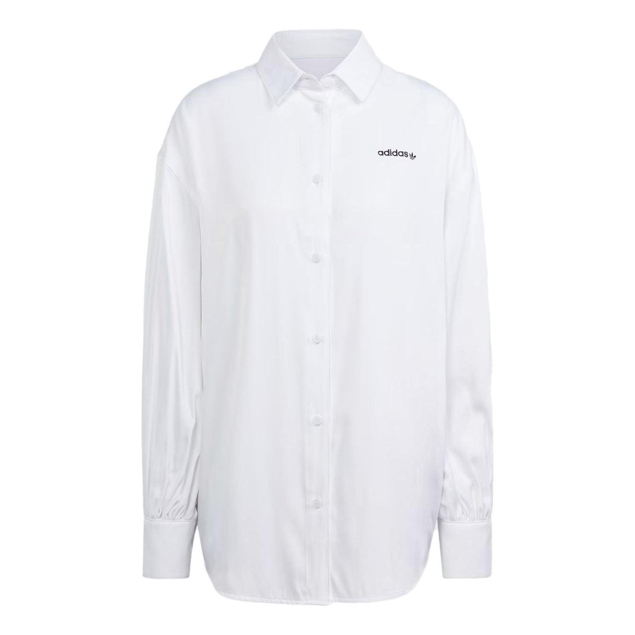 (WMNS) adidas 3-Stripes OS Long-sleeve Top 'White' IR9790