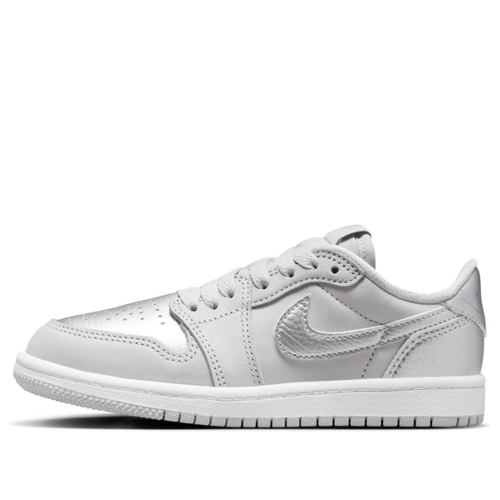 (PS) Air Jordan 1 Low OG 'Metallic Silver' FQ5436-002