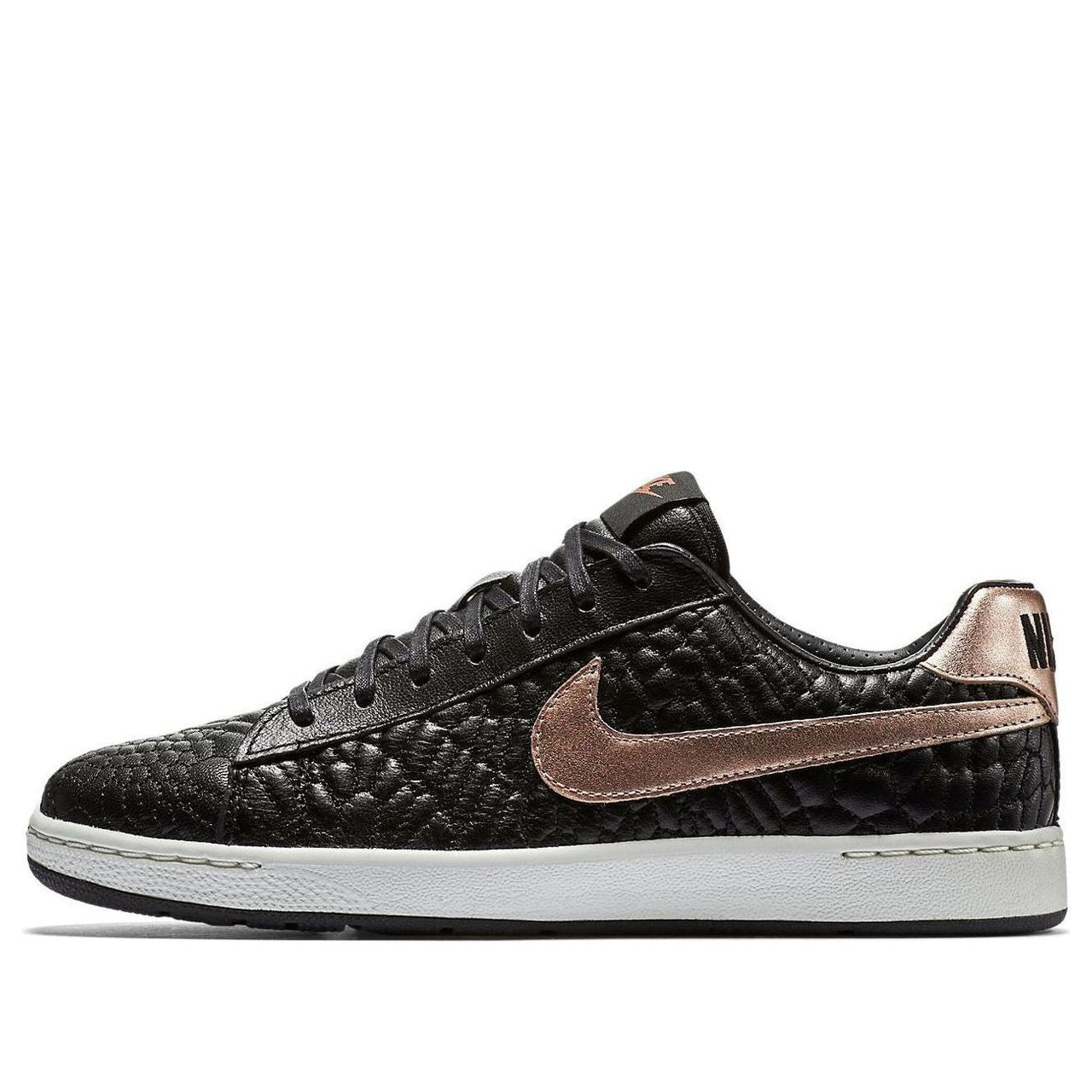 (WMNS) Nike Tennis Classic Ultra Premium Qlt 'Black Metallic Rose Gold' 807427-001