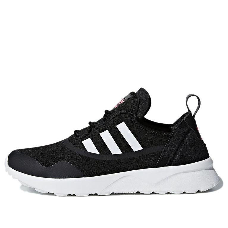 (WMNS) adidas originals Zx Flux Adv Virtue 'Black White' CG4090