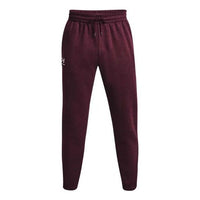 Under Armour Essential Fleece Jogger 'Burgundy' 1373882-601