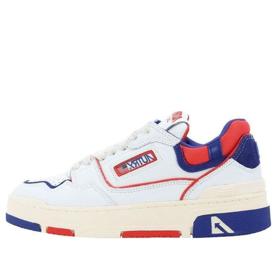 (WMNS) Autry CLC Leather Sneakers 'White Blue Red' ROLW-MM05