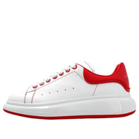 Alexander McQueen Oversized Shoes 'White Red Outline' 735774WICYV9676
