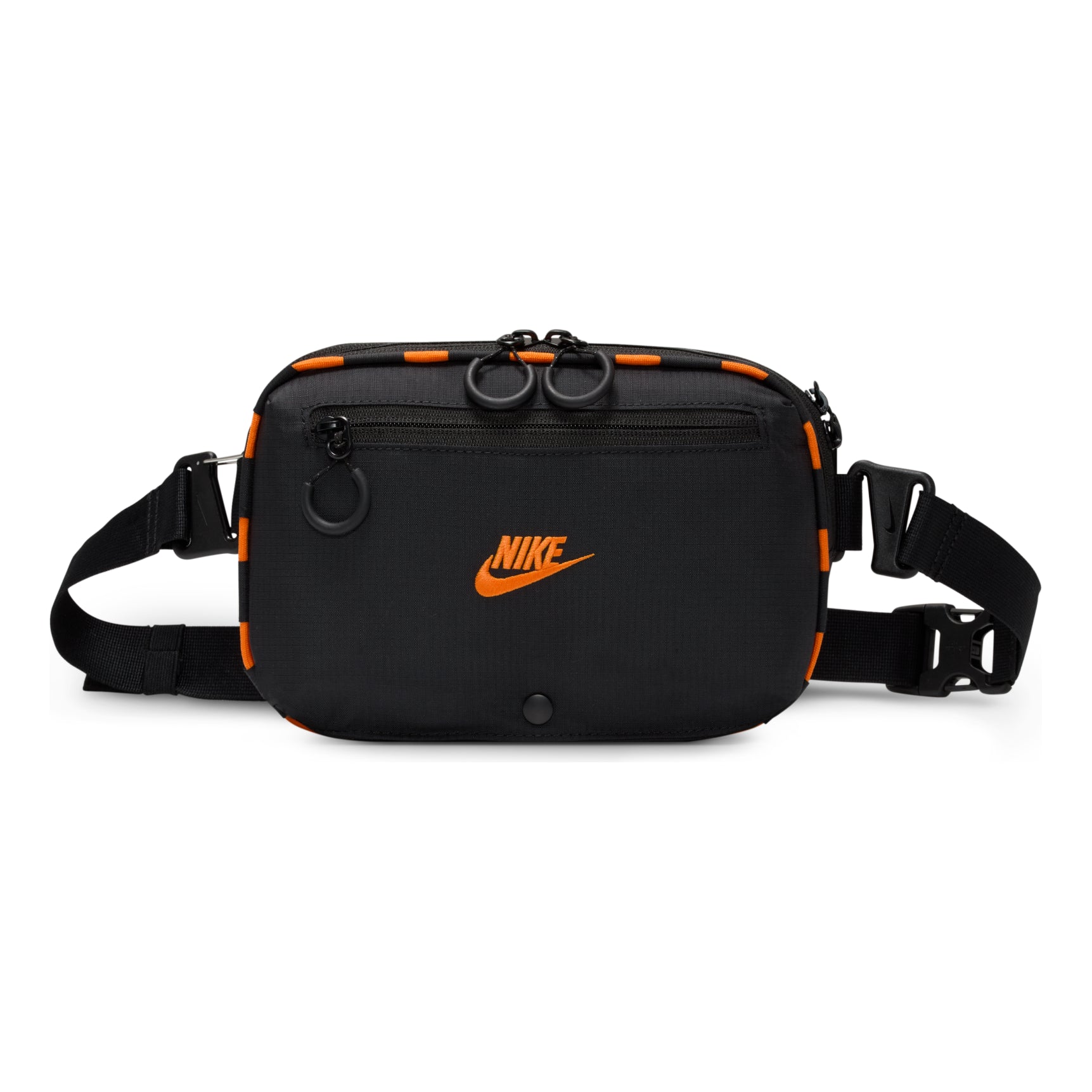 Nike 4L Hayward Patrol Crossbody Bag 'Black Safety Orange' HJ8229-010