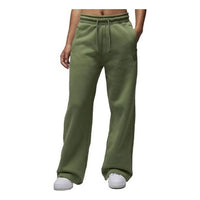 (WMNS) Air Jordan Flight Sweatpants 'Olive Green' FD7224-340