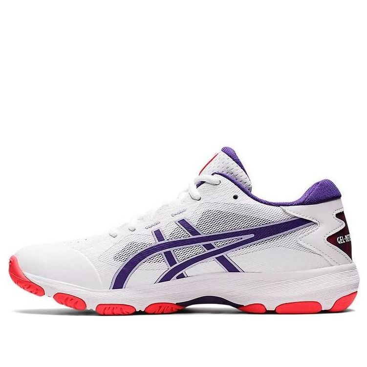 (WMNS) ASICS Gel-Netburner Academy 9 Basketball Sneakers 'White Purple' 1072A062-100