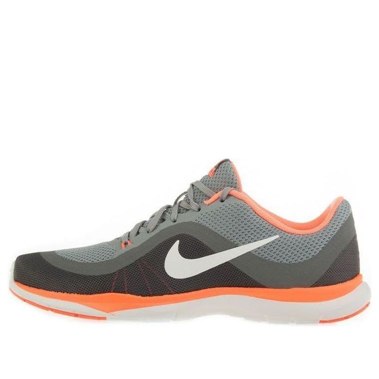 (WMNS) حذاء Nike Flex Trainer 6 "رمادي برتقالي أبيض" 831217-009