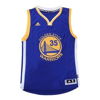 adidas NBA Kevin Durant 35 Warrior 3 No. 5 Away SW Jersey Blue CC2856