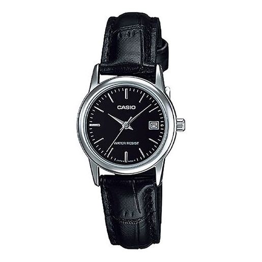 CASIO Quartz Waterproof Black Analog LTP-V002L-1AUDF