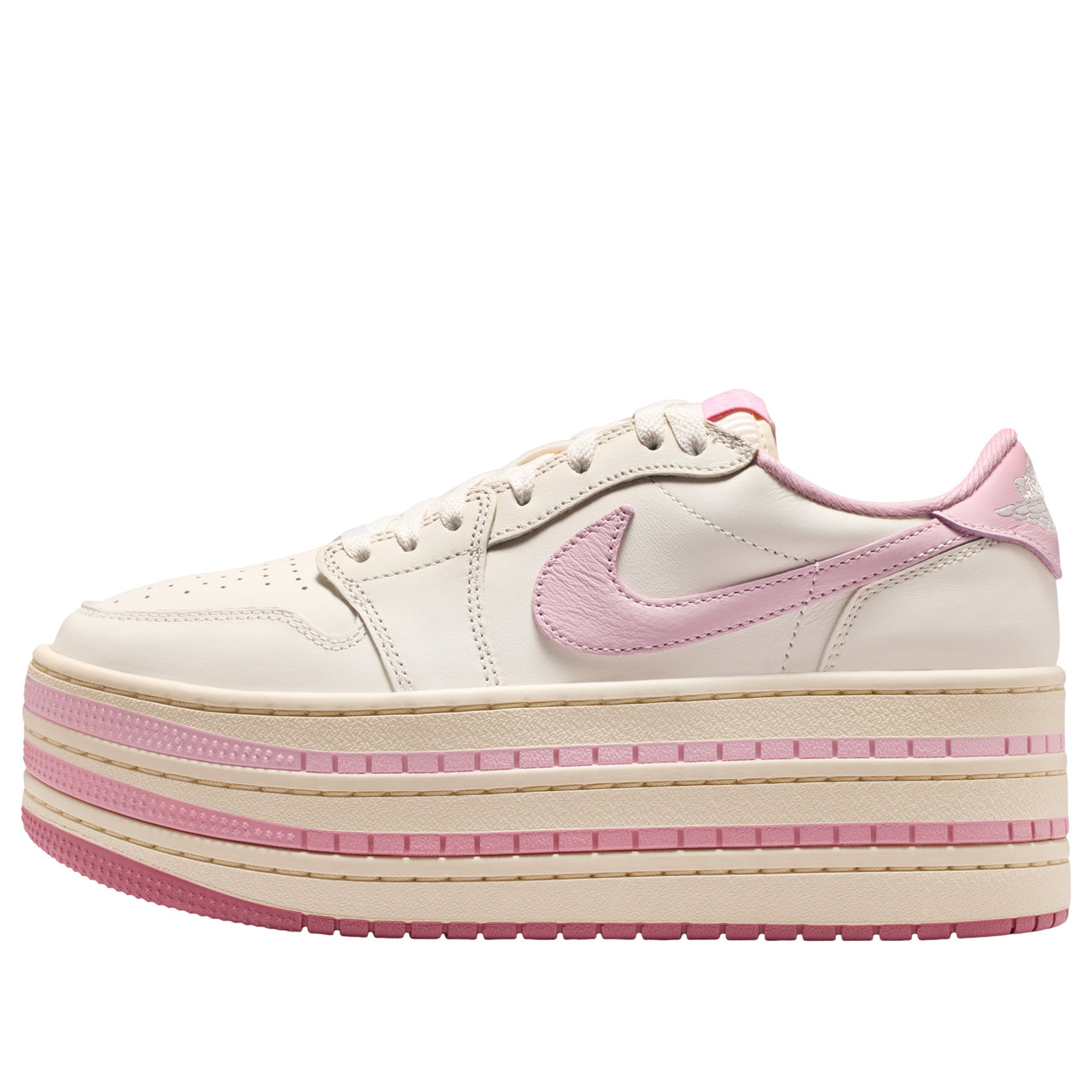 (WMNS) Air Jordan 1 Triple Stack 'Pale Ivory Iced Carmine' HV8288-101