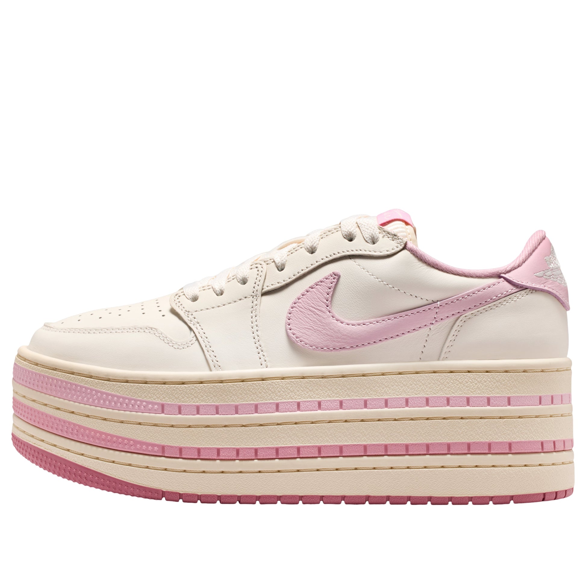 (WMNS) Air Jordan 1 Triple Stack 'Pale Ivory Iced Carmine' HV8288-101