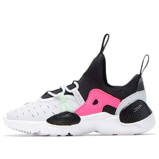 (TD) Nike Huarache E.D.G.E 'Black Gray Pink' AQ2433-002