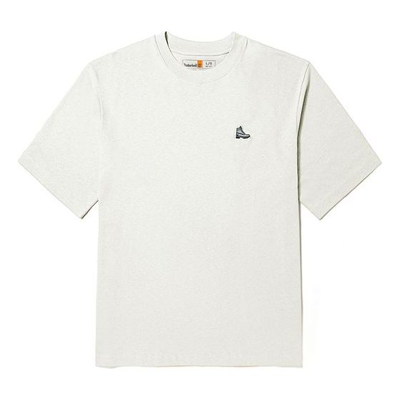Timberland Heavyweight Boots Badge T-shirt 'Beige' A5Z5U-130