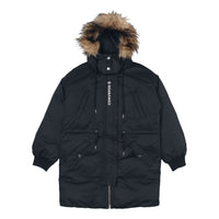 (WMNS) Converse Long Down Jacket 'Black' 10019430-A02