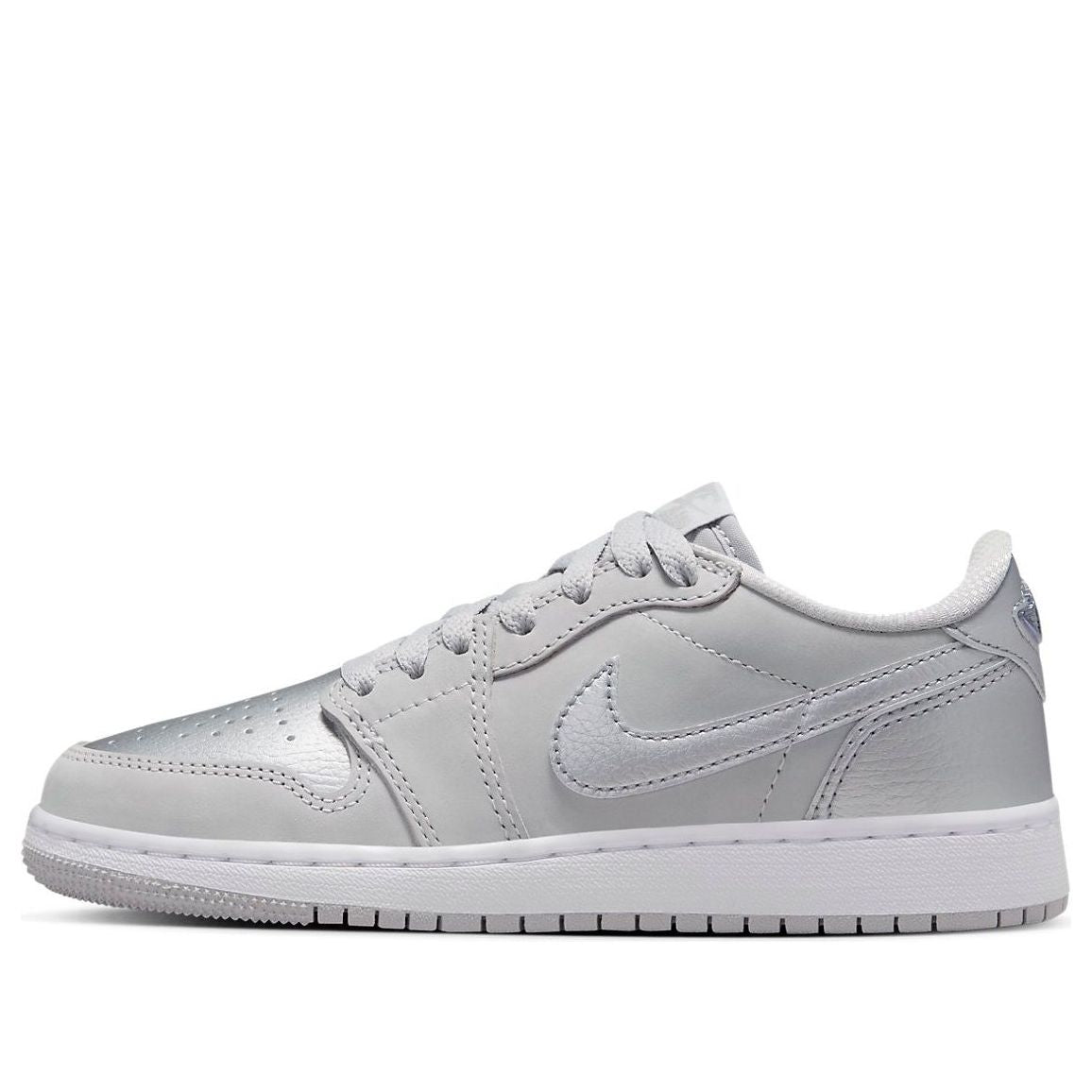 (GS) Air Jordan 1 Low OG 'Metallic Silver' CZ0858-002