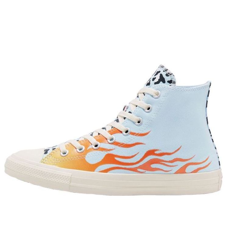 Converse Chuck Taylor All Star High 'Twisted Archive Print - Flame' 167927C