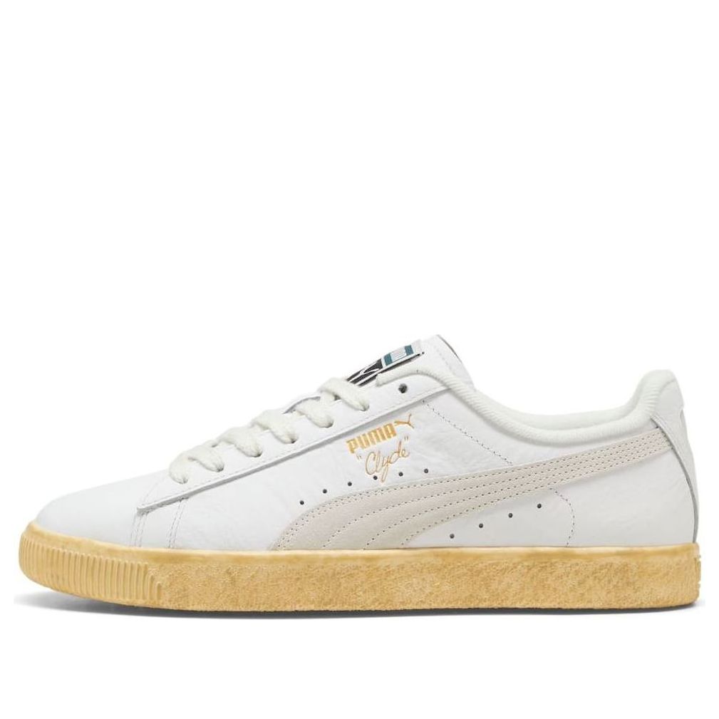 PUMA Clyde Vintage 'White Light Straw' 394687-04