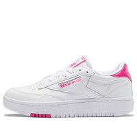 (WMNS) Reebok Club C Double 'White Pink' FY1074