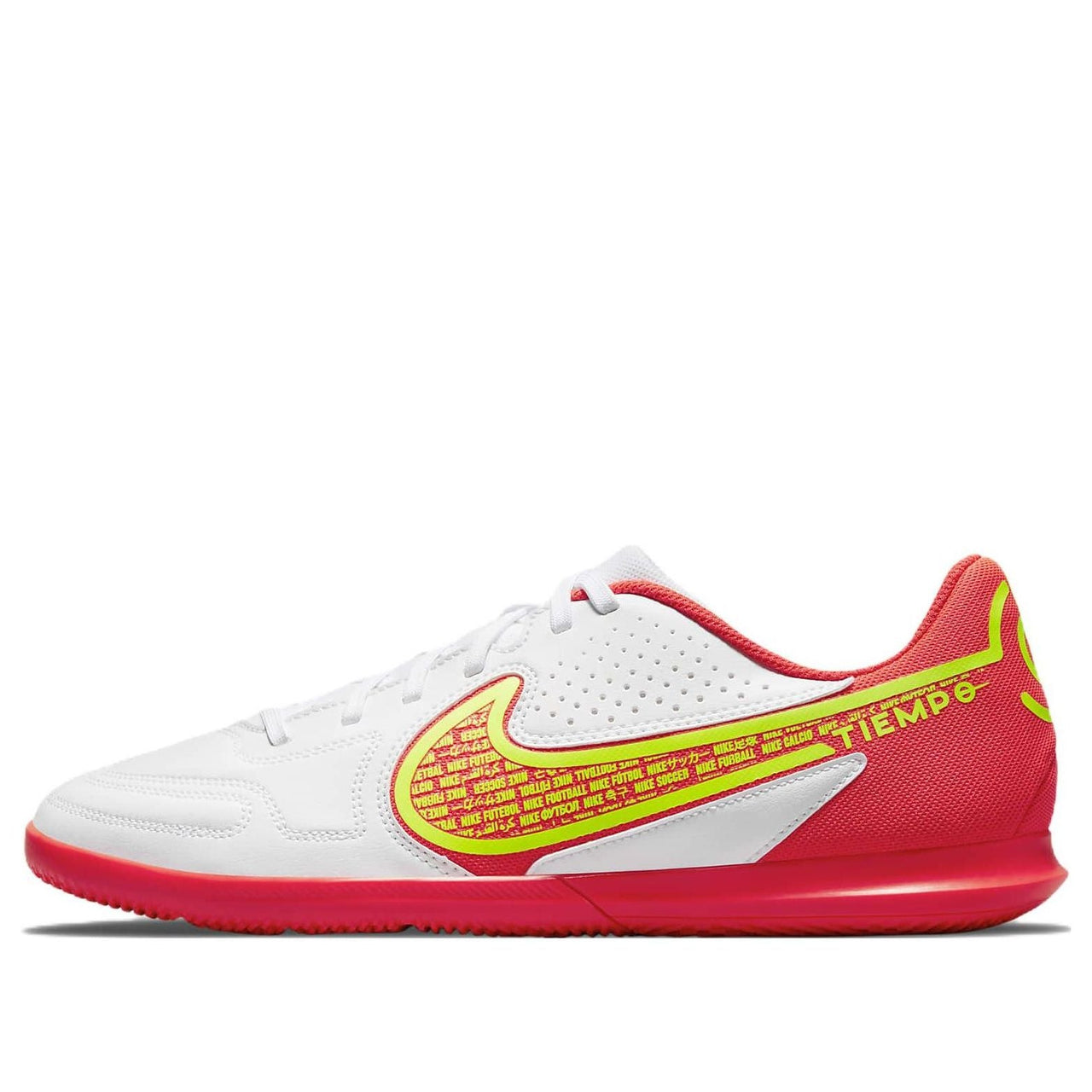 Nike Tiempo Legend 9 Club IC 'White Pink Yellow' DA1189-176