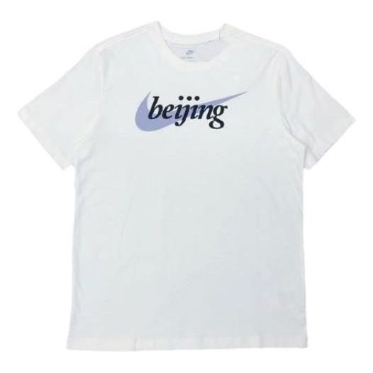 Nike Sportswear Beijing Logo T-Shirt 'White' DM3549-100