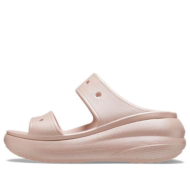 (WMNS) Crocs Classic Crush Shimmer 'Pink' 208602-6TY
