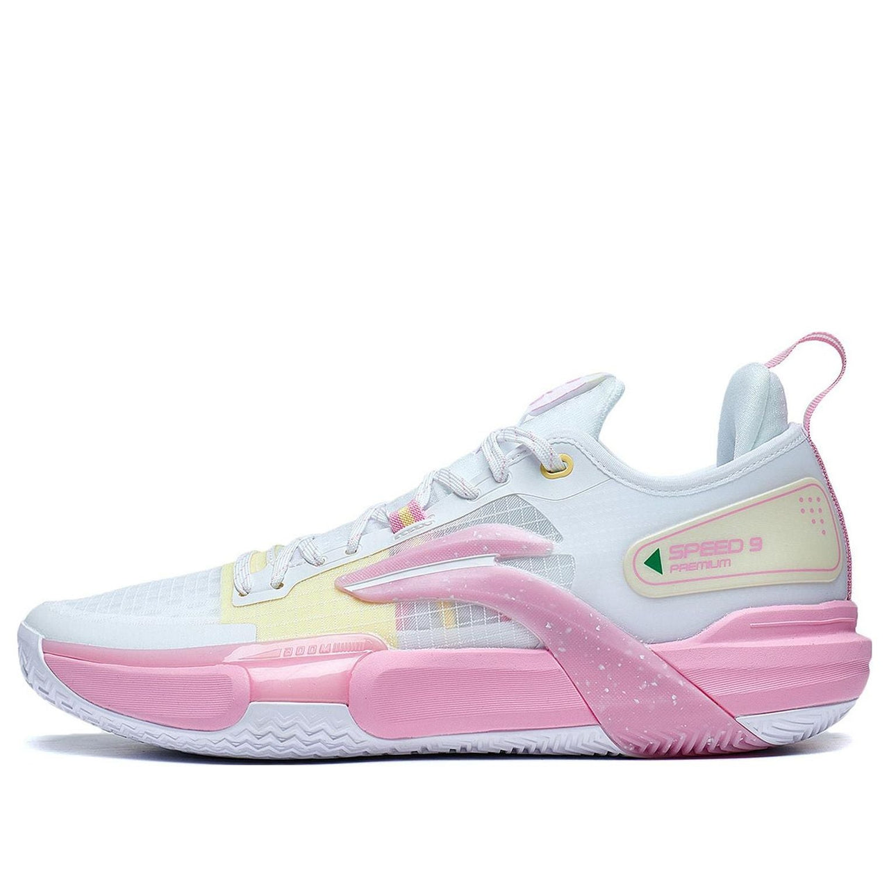 Li-Ning Speed 9 PRM 'White Pink' ABAT023-1