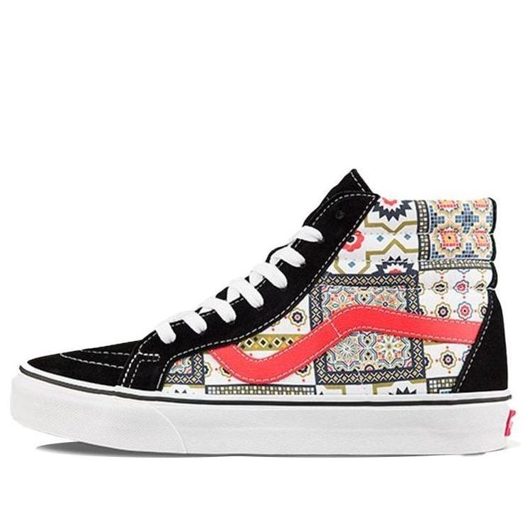 Vans SK8-HI Reissue 'Moroccan Tile Check - Orange' VN0A4BV8687